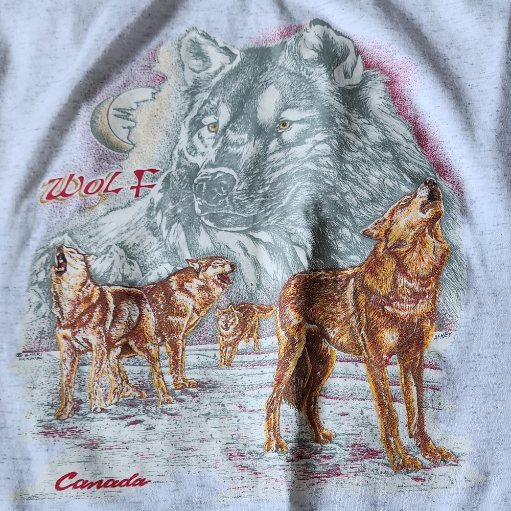 Miracle Ventrues VINTAGE Wolf Graffic Tank Top Size XL - Picture 1 of 6